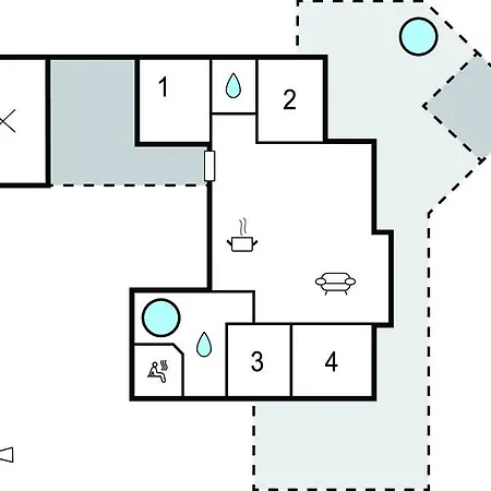 Cozy In With Kitchen Semesterbostad *